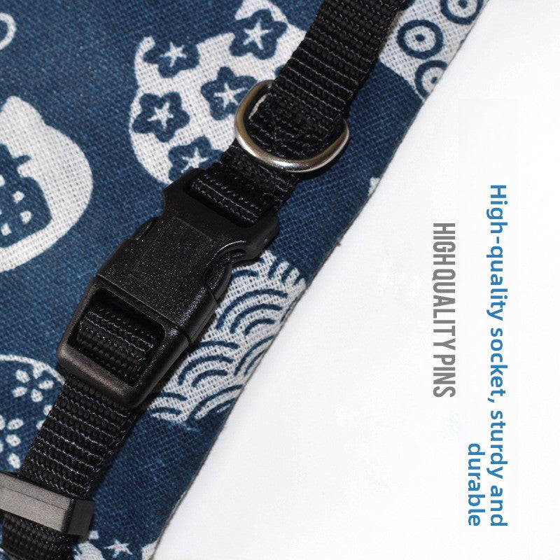 Pet Triangle Scarf Dog Scarf Cat Collar Christmas Small Dog Bib Japanese Style Cute Sweet Style