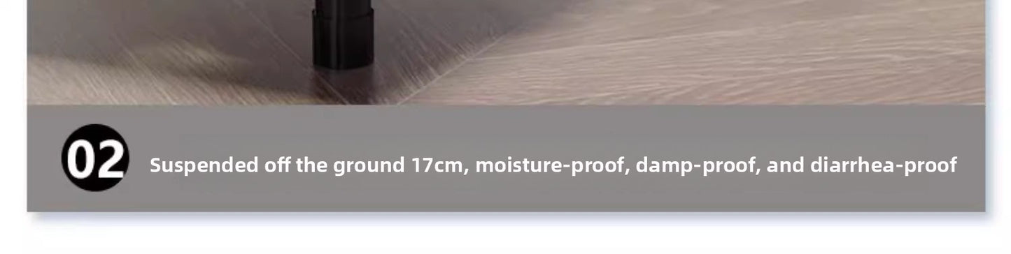 All Season Pet Camping Bed for Dogs and Cats Breathable Summer Cool Moisture Proof Detachable Washable Off Ground Small Med