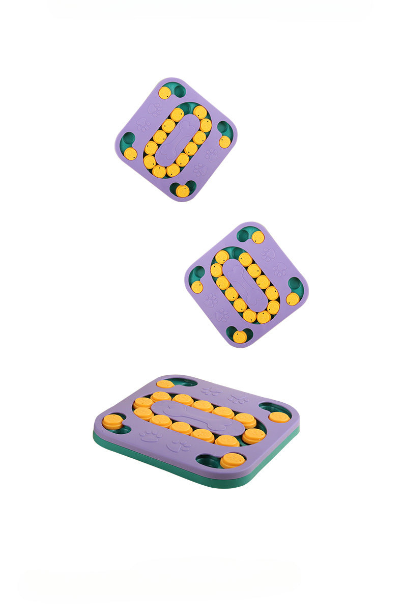 Pet Supplies New Dog Puzzle Foraging Toy Interactive Training Anti Boredom Fun