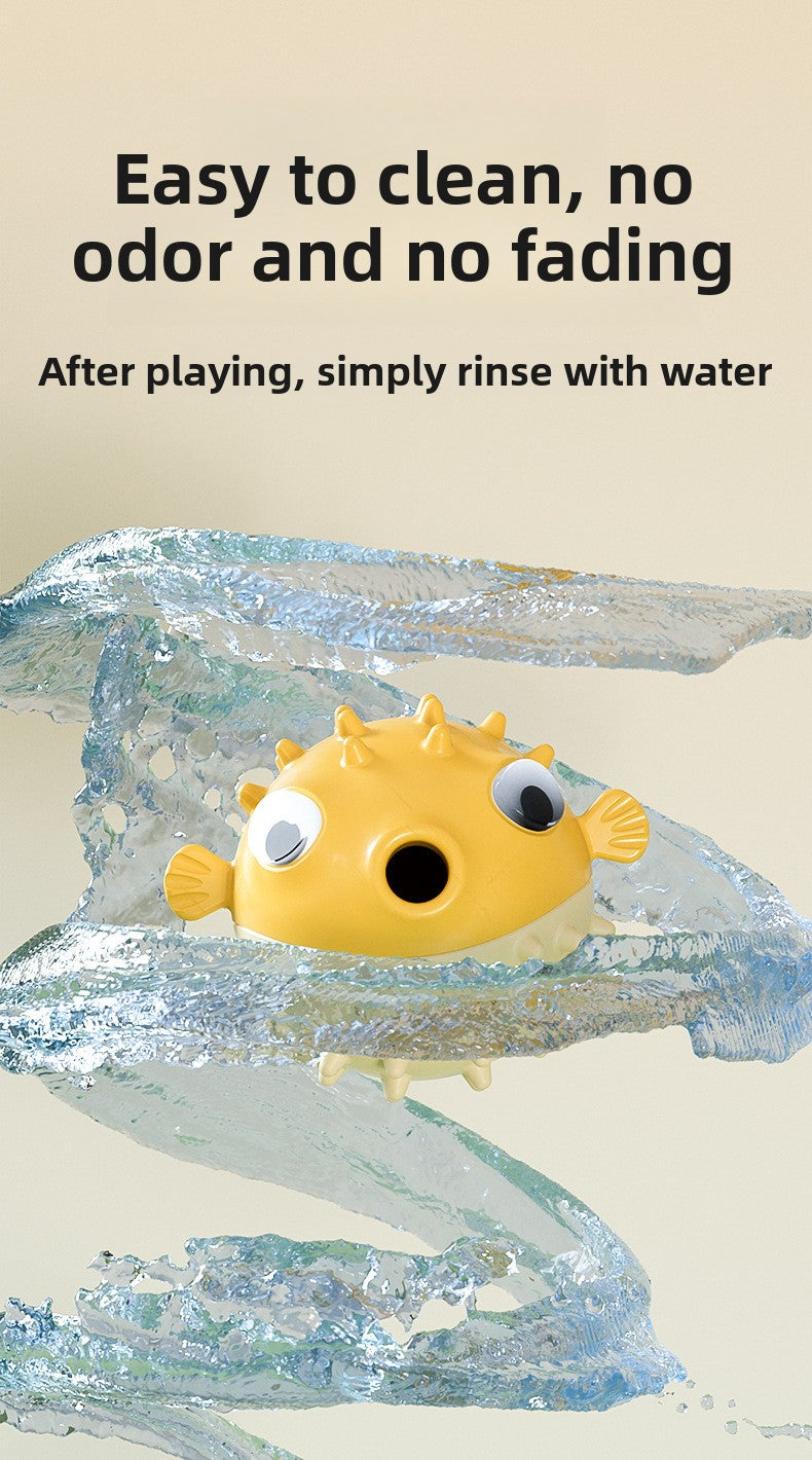 Pet Pufferfish Chew Toy Soft Durable Fun Stress Buster for Dogs