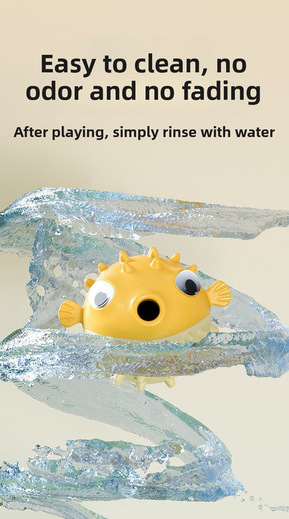 Pet Pufferfish Chew Toy Soft Durable Fun Stress Buster for Dogs