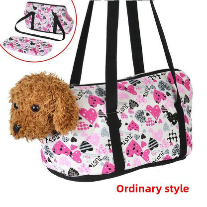 Portable Pet Carrier Bag for Small Dogs and Cats Outdoor Travel with Head Out Design All Season Comfort Shoulder Handbag