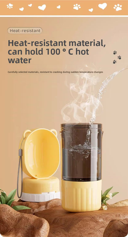 Dog Travel Water Cup Portable Outdoor Drinking Supplies for Pets