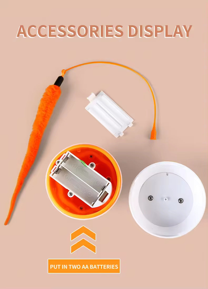 360 Degree Irregular Spin Cat Teaser Dinosaur Egg Toy