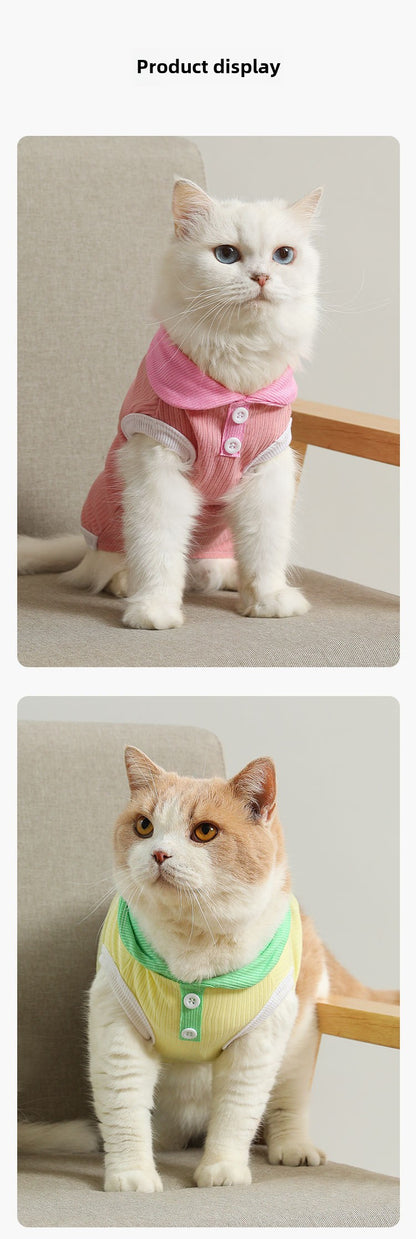 Casual Pet T-Shirt for Dogs and Cats