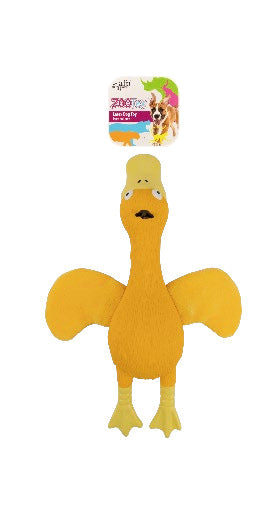 Cartoon French Bulldog Dog Sound Latex Chew Toy for Teeth Cleaning