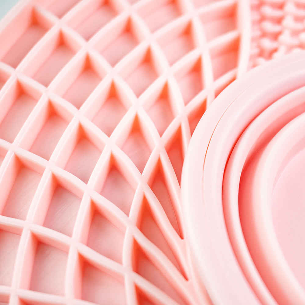 Premium Silicone Slow Feeder Bowl for Dogs and Cats Anti Choke Anti Spill Food Mat with Non Slip Bottom for Messy Eaters