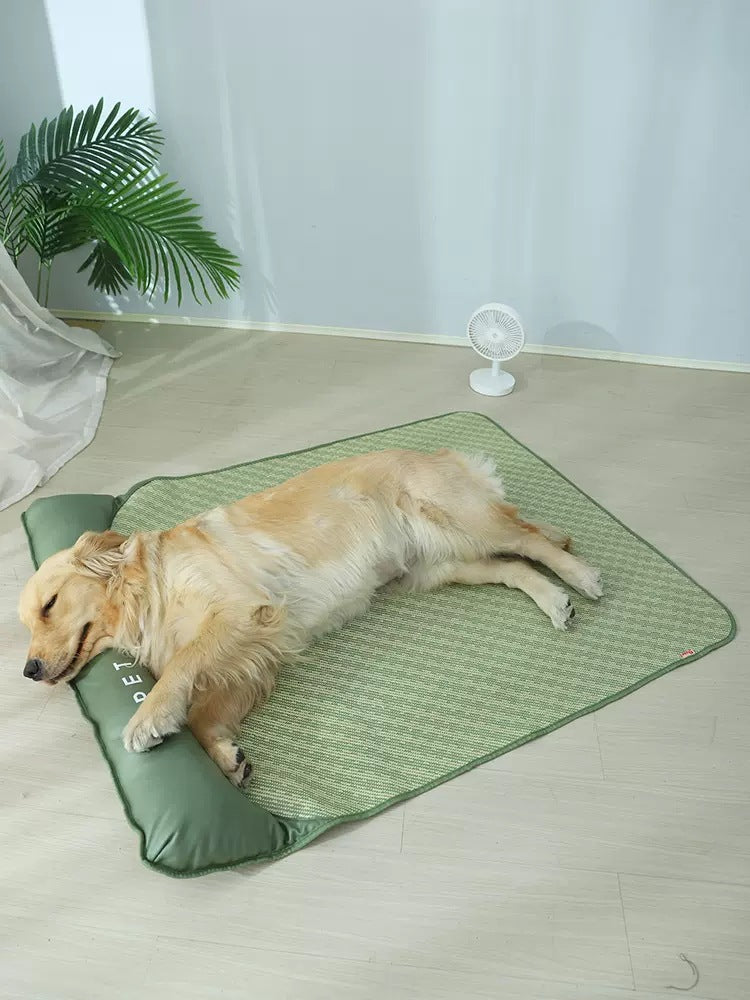 Golden Retriever Dog Summer Sleep Cooling Mat for Big Dogs