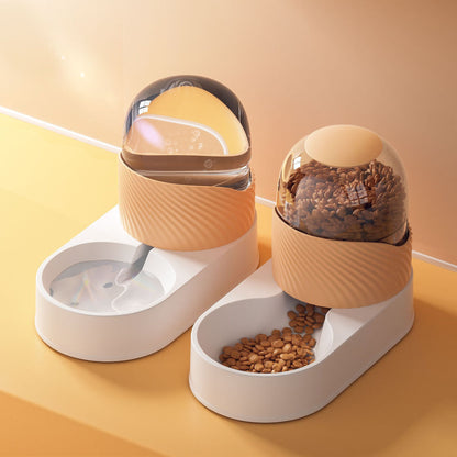 Automatic Cat Water Fountain 2L Large Capacity Quiet USB Powered Pet Water Dispenser for Cats Dogs with LED Light and Water Level Indicator