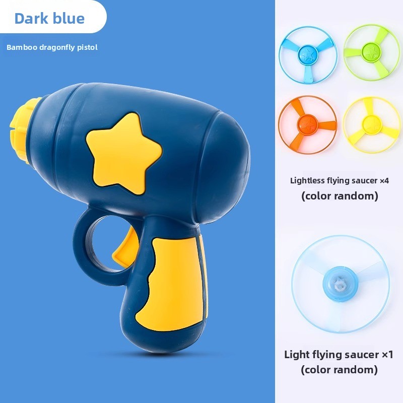 Bamboo Dragonfly Glowing Flying Disc Outdoor Cat Dog Plaything