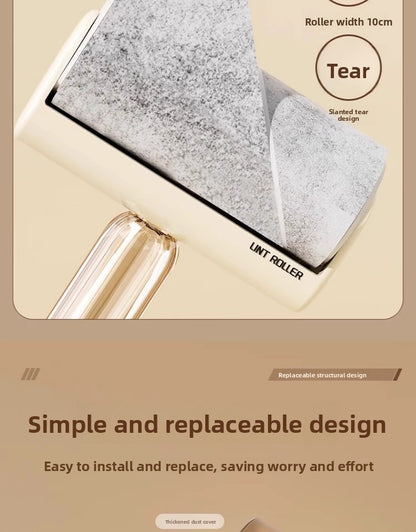 New Tearable Paper Lint Roller Core for Home Clothes and Pet Hair Cleaning Brush