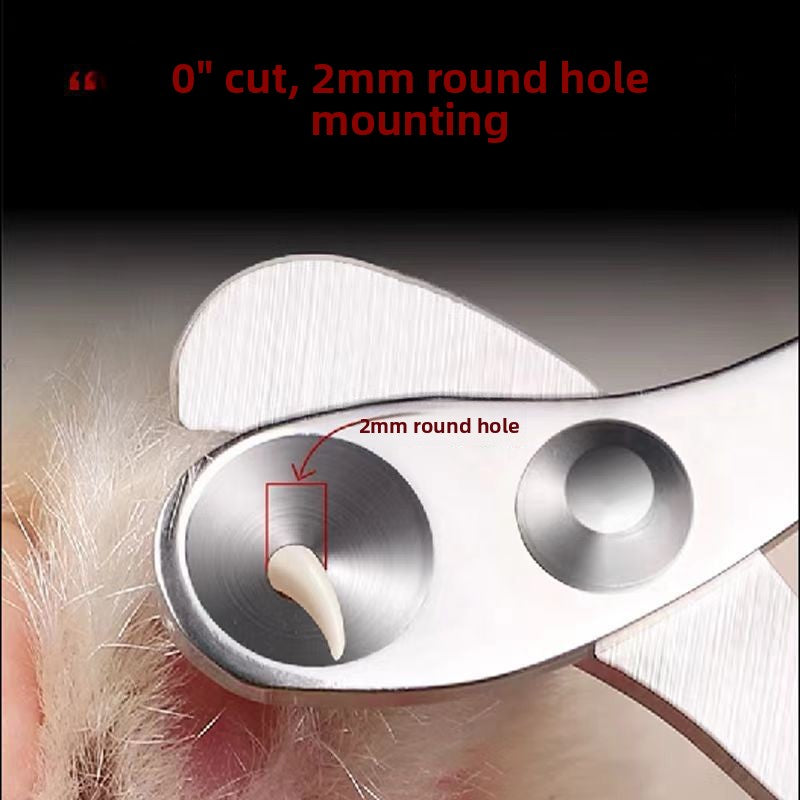 Small Blind Friendly Cat Nail Clippers for Beginners and Pets