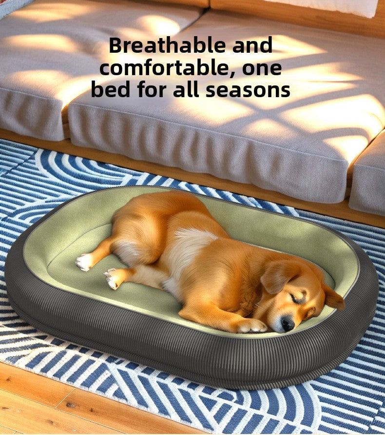 Four Seasons Universal Pet Bed Warm Dog Cat Mat Removable Washable Supplies
