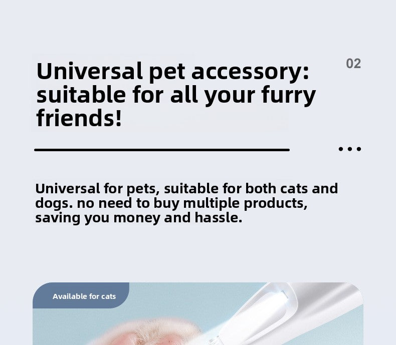 LED Light Pet Hair Trimmer Dog Cat Paw Hair Trimmer Paw Sole Hair Clipper Dog Hair Clipper