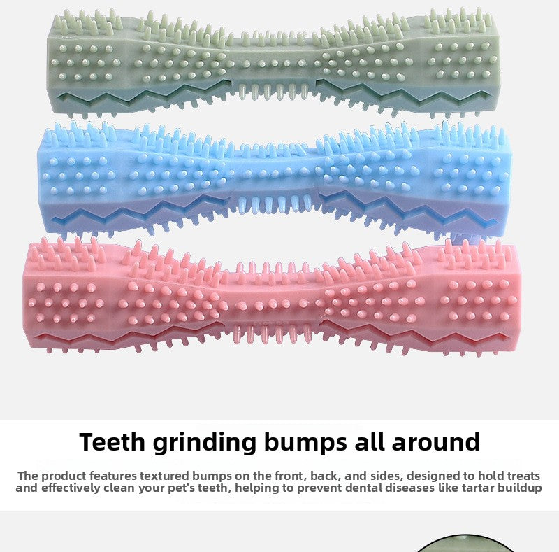 Pet Hexagonal Chew Stick Toy Durable Dog Cat Boredom Relief Supplies