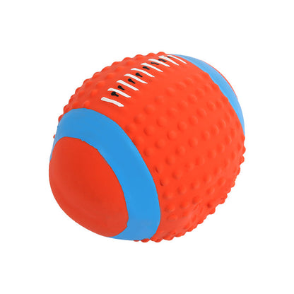 Pet Latex Toy Sound Grinding Ball