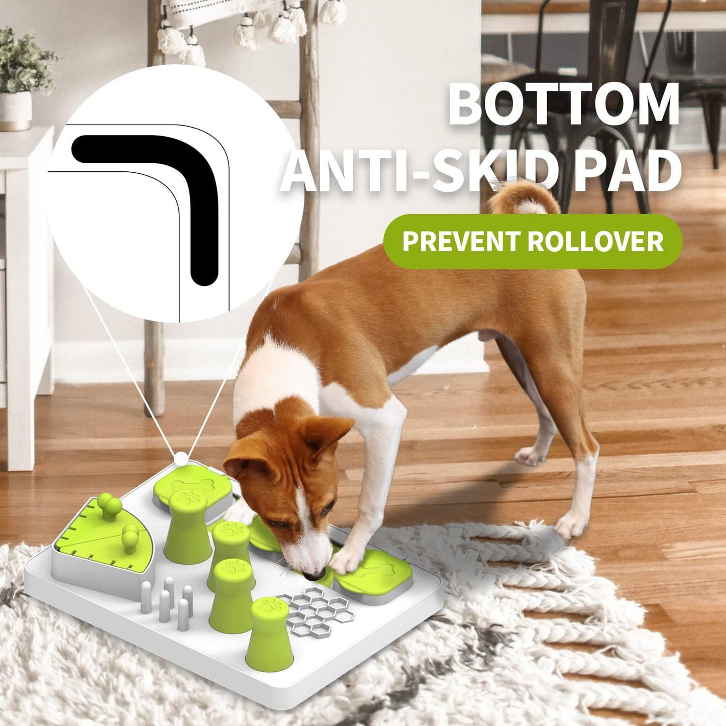 Pet Slow Feeder Puzzle Toy for Dog Intelligence Training