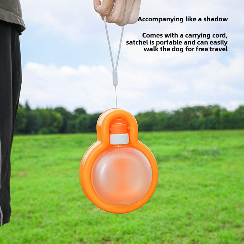 Portable PET water bottle for outdoor activities