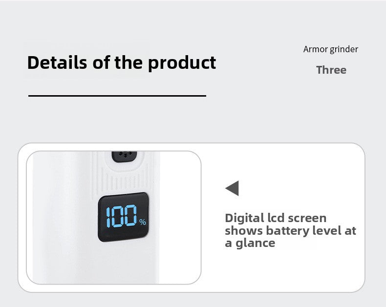 Pet Nail Grinder Clipper with Light for Dogs Cats