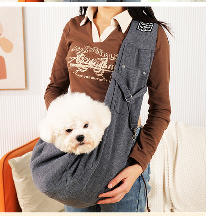 Pet Crossbody Bag Cat and Dog Outing Bag Portable Shoulder Bag New Dog and Cat Travel Bag