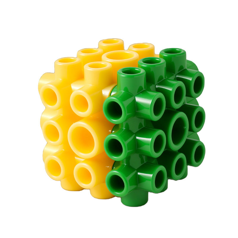 Interactive Dog Toy Treat Dispensing Ball for Teeth Cleaning Training Cube Food Puzzle Boredom Reliever Durable Chew Toy for Dogs