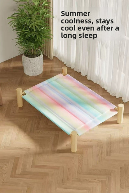 AllSeason Universal Cat Bed Removable Washable Summer Cool Nest for Pets