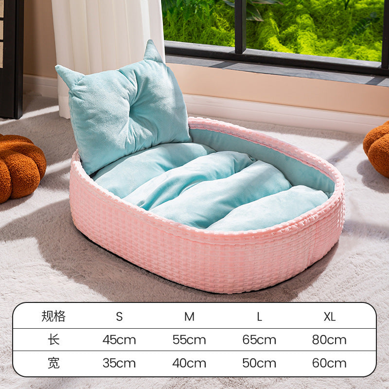 AllSeason Japanese Rattan Cat Bed Internet Famous Summer Mat ExtraLarge Scratch Board