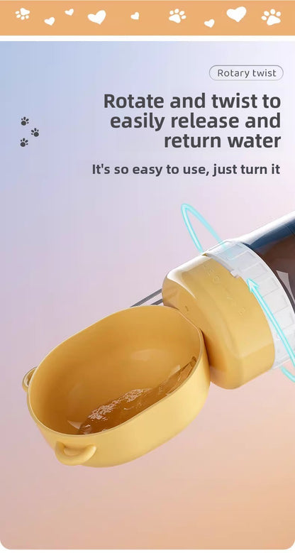 Dog Travel Water Cup Portable Outdoor Drinking Supplies for Pets