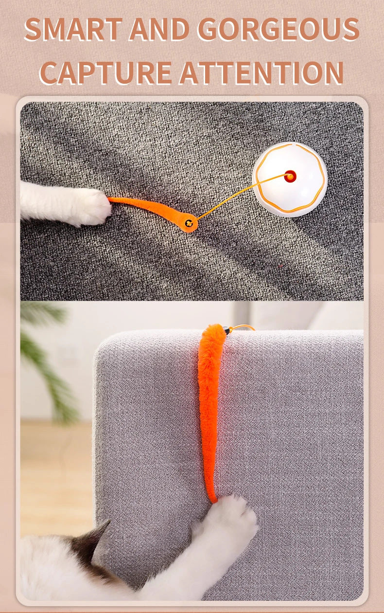 360 Degree Irregular Spin Cat Teaser Dinosaur Egg Toy