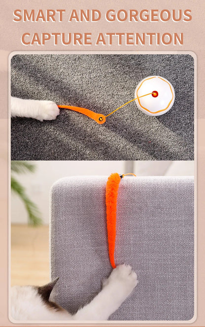 360 Degree Irregular Spin Cat Teaser Dinosaur Egg Toy