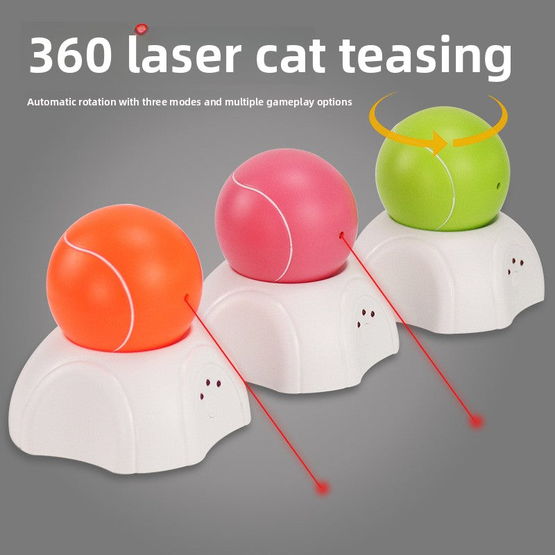 Pet Supplies: Automatic Rotating Laser Electric Cat Toy