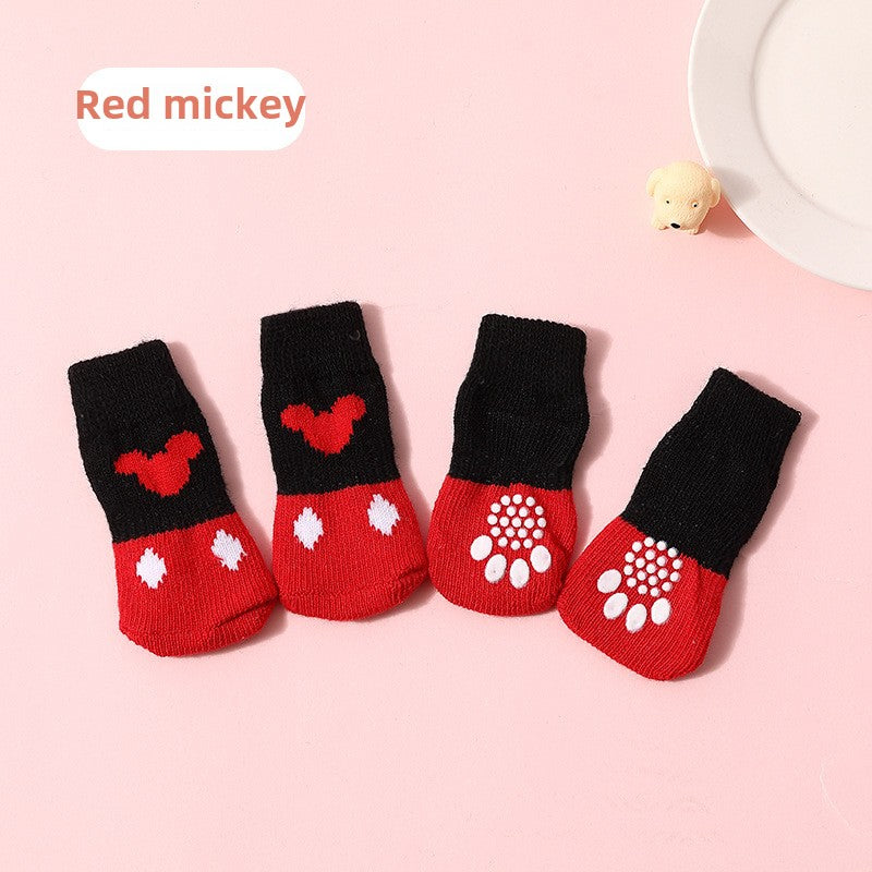 Premium Pet Socks for Dogs with Grippy Soles