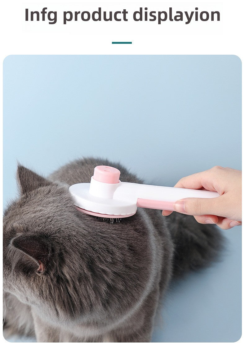 Pet Grooming Brush Massaging Hair Removal Comb for Cats