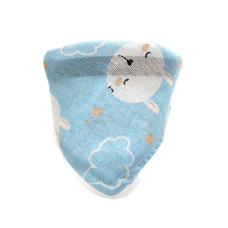 Pet Triangle Scarf Dog Scarf Cat Collar Christmas Small Dog Bib Japanese Style Cute Sweet Style