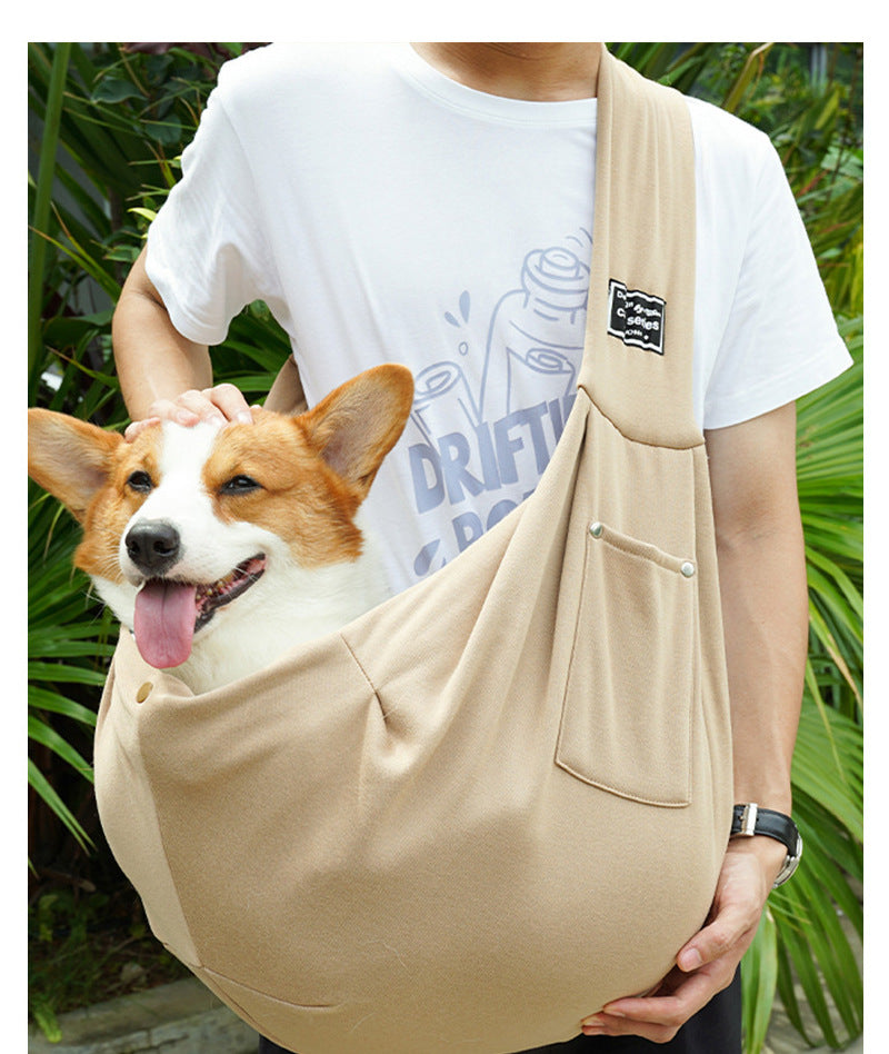 Pet Crossbody Bag Cat and Dog Outing Bag Portable Shoulder Bag New Dog and Cat Travel Bag