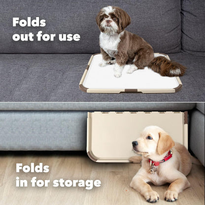 Extra Large Pet Toilet Portable Foldable Diaper Clip Dog Pee Dog Toilet Training Tray Pad