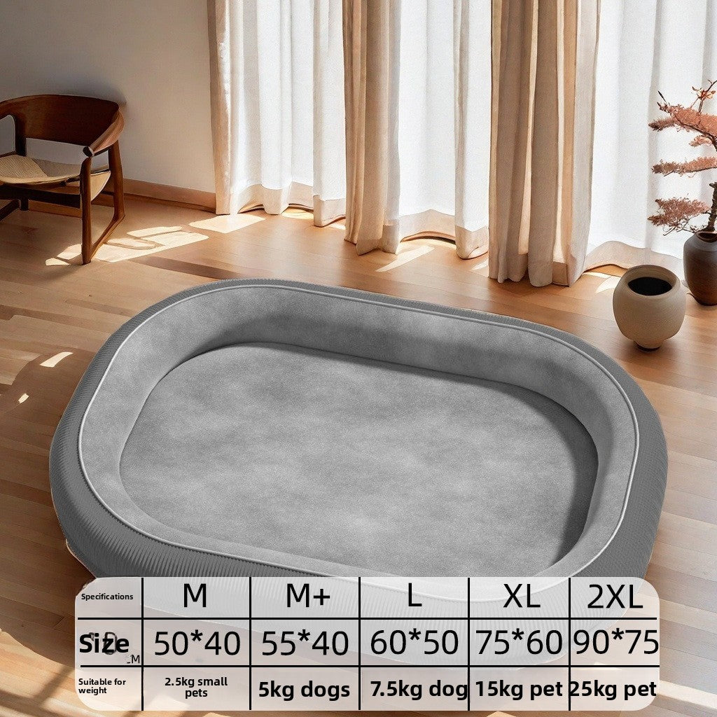 Four Seasons Universal Pet Bed Warm Dog Cat Mat Removable Washable Supplies