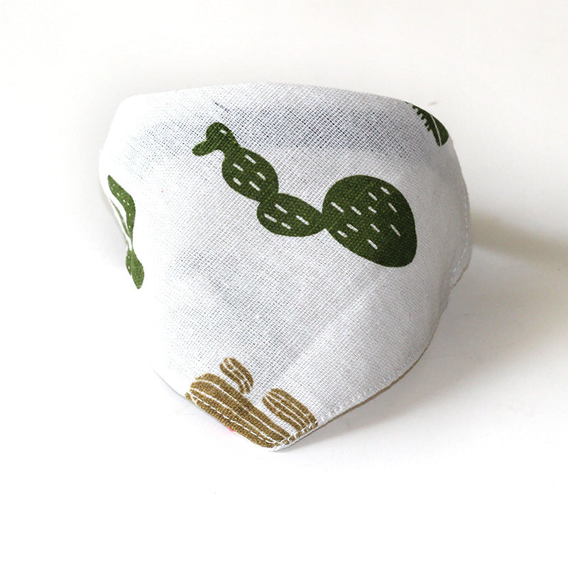 Pet Triangle Scarf Dog Scarf Cat Collar Christmas Small Dog Bib Japanese Style Cute Sweet Style