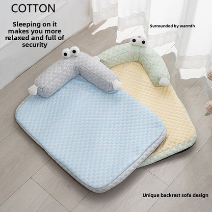 AllSeason Pet Cooling Mat Pad for Dogs Cats Summer WearResistant Bed Essentials