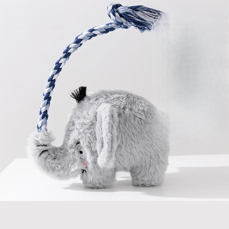 Durable Dinosaur Plush Dog Toy with Squeaker Interactive Chew Toy for Small Medium Dogs Tough Chewers Pet Supplies Puppy Teething