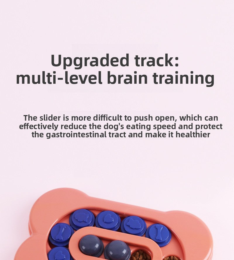 Pet Supplies Bone-Shaped Slow Feeder Intelligence Toy