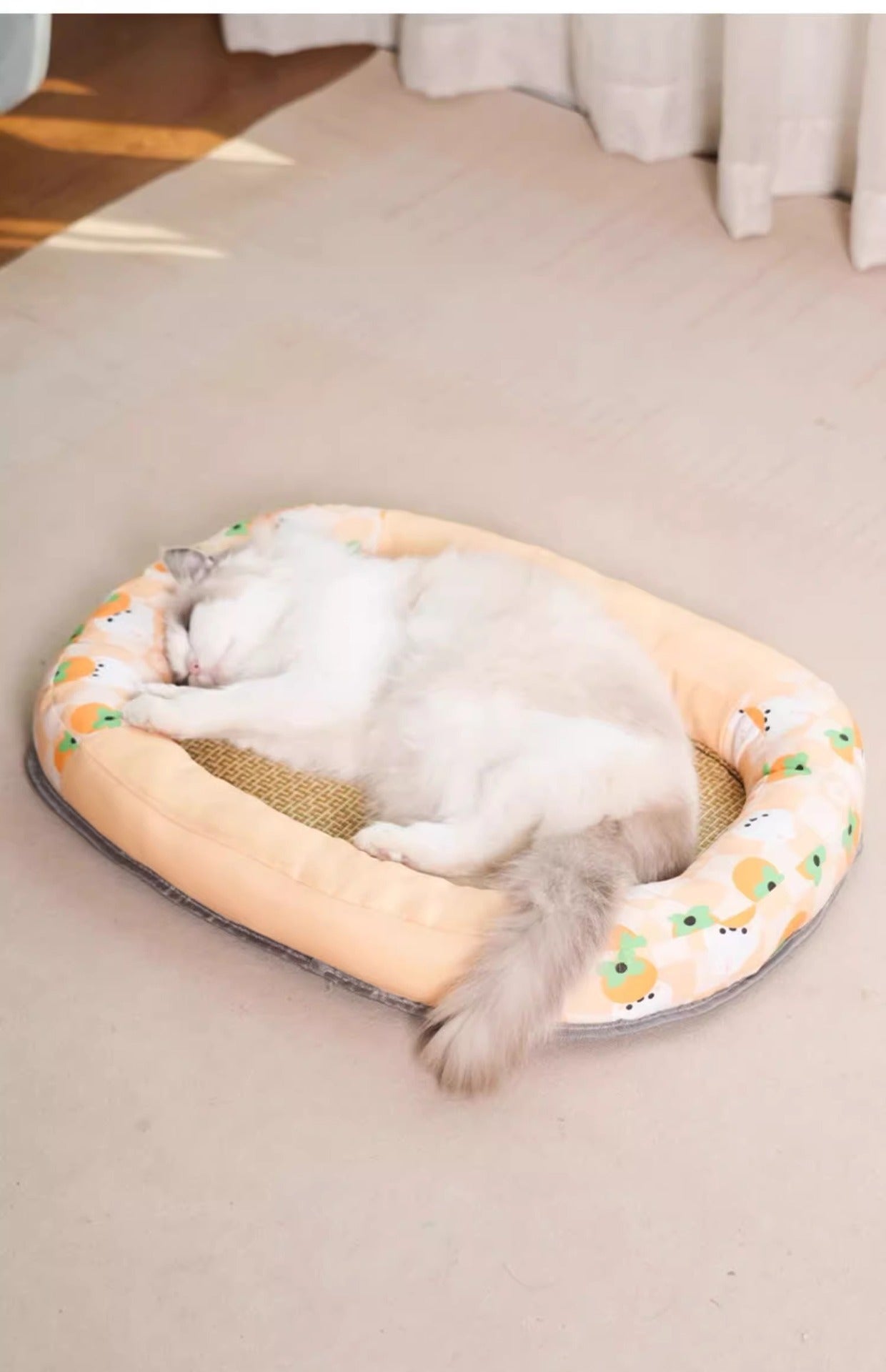 Summer Special Pet Cooling Pad Oval Track Thick Dog Bed Pet Essentials