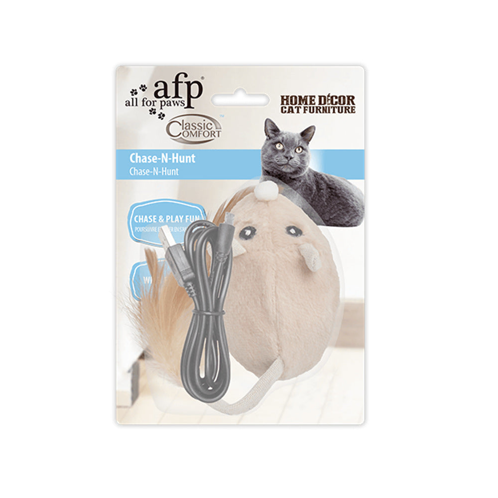 Smart Electric Mouse Cat Toy for Self Play USB Rechargeable