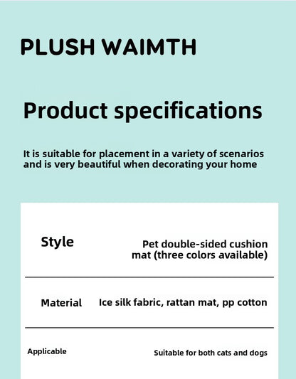 Home Use Pet Cat Dog Summer Cooling Mat Universal Soft Ice Cushion for Neck Safety