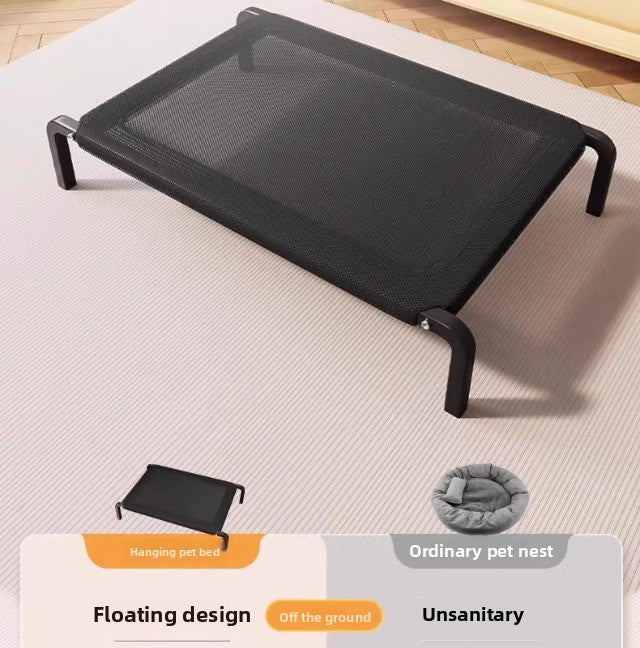 Elevated Dog Camping Bed All-Season Moisture-Proof Kennel Bed for Small Large Dogs