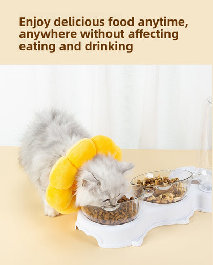 Sunflower Elizabethan Collar Pet Collar Cat Elizabethan Collar Dog Collar Neutering Anti-Lick Collar