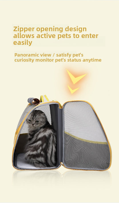 Outdoor Portable Space Capsule Breathable Pet Cat Dog Backpack Bag