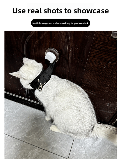 Professional Cat Bathing Restraint System Adjustable Grooming Strap with Strong Suction Cups Anti Movement Safe Cleaning Tool for Cats and Small Dogs