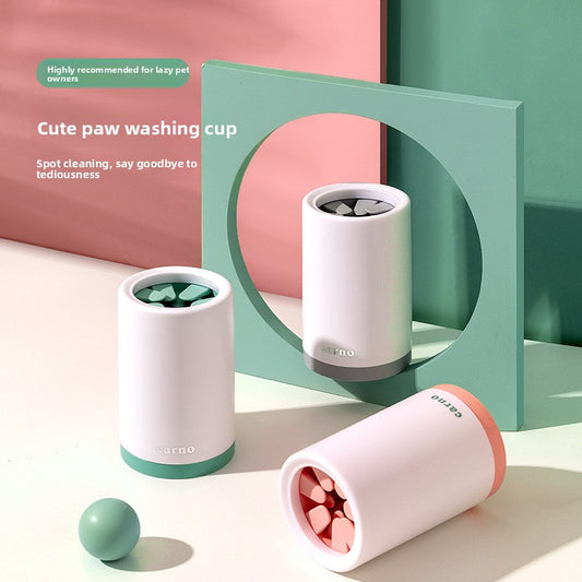 Pet Paw Cleaning Cup for Dogs, Corgis, Puppies, Golden Retrievers, Paw Cleaning Tool for Teddy Dogs, Paw Cleaning Device for Cats