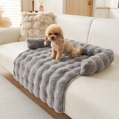 Premium Thickened Pet Sofa Cushion Non-Slip Dog Bed Cat Bed Washable Anti Scratch Furniture Protector for Large Medium Dogs Cats